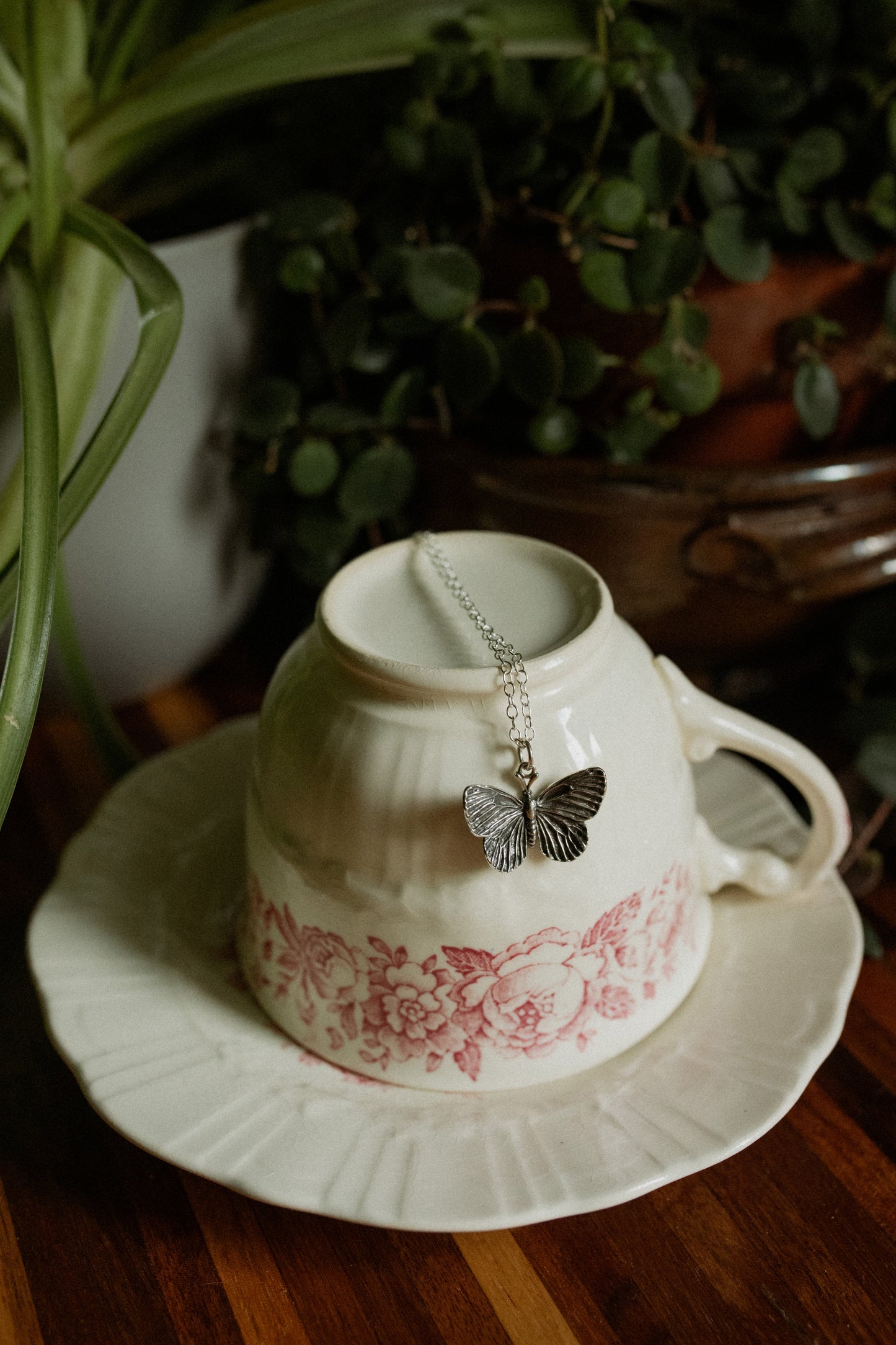 Sterling Silver Butterfly Necklace