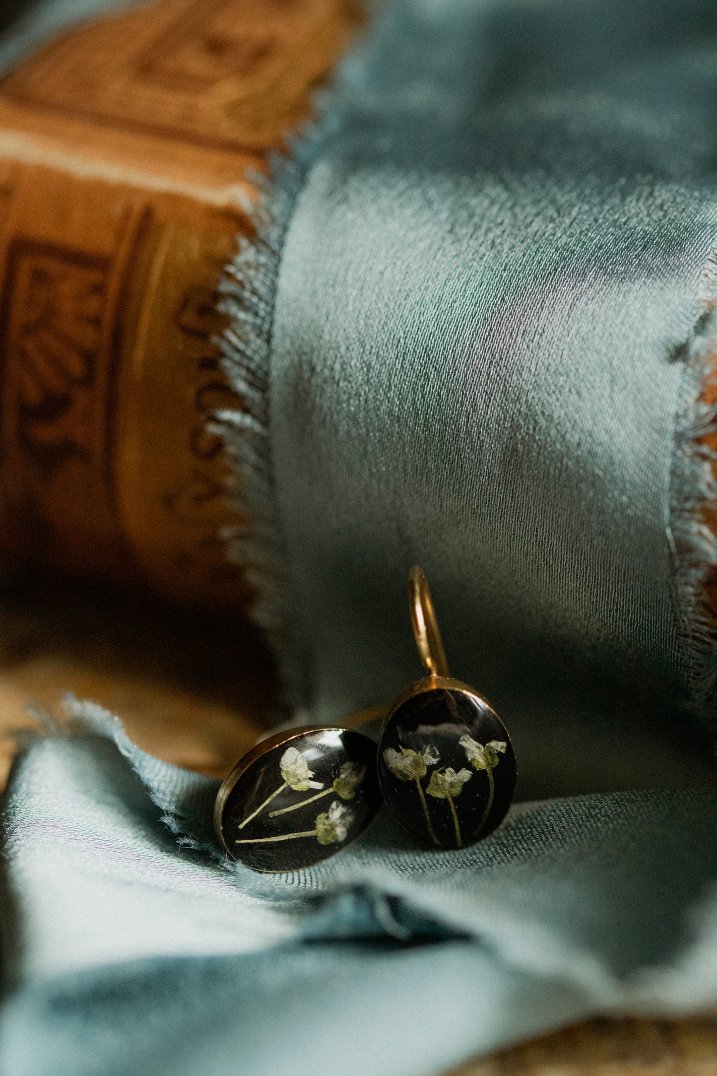 Alyssum Botanical Earrings