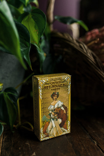 Golden Art Nouveau Tarot