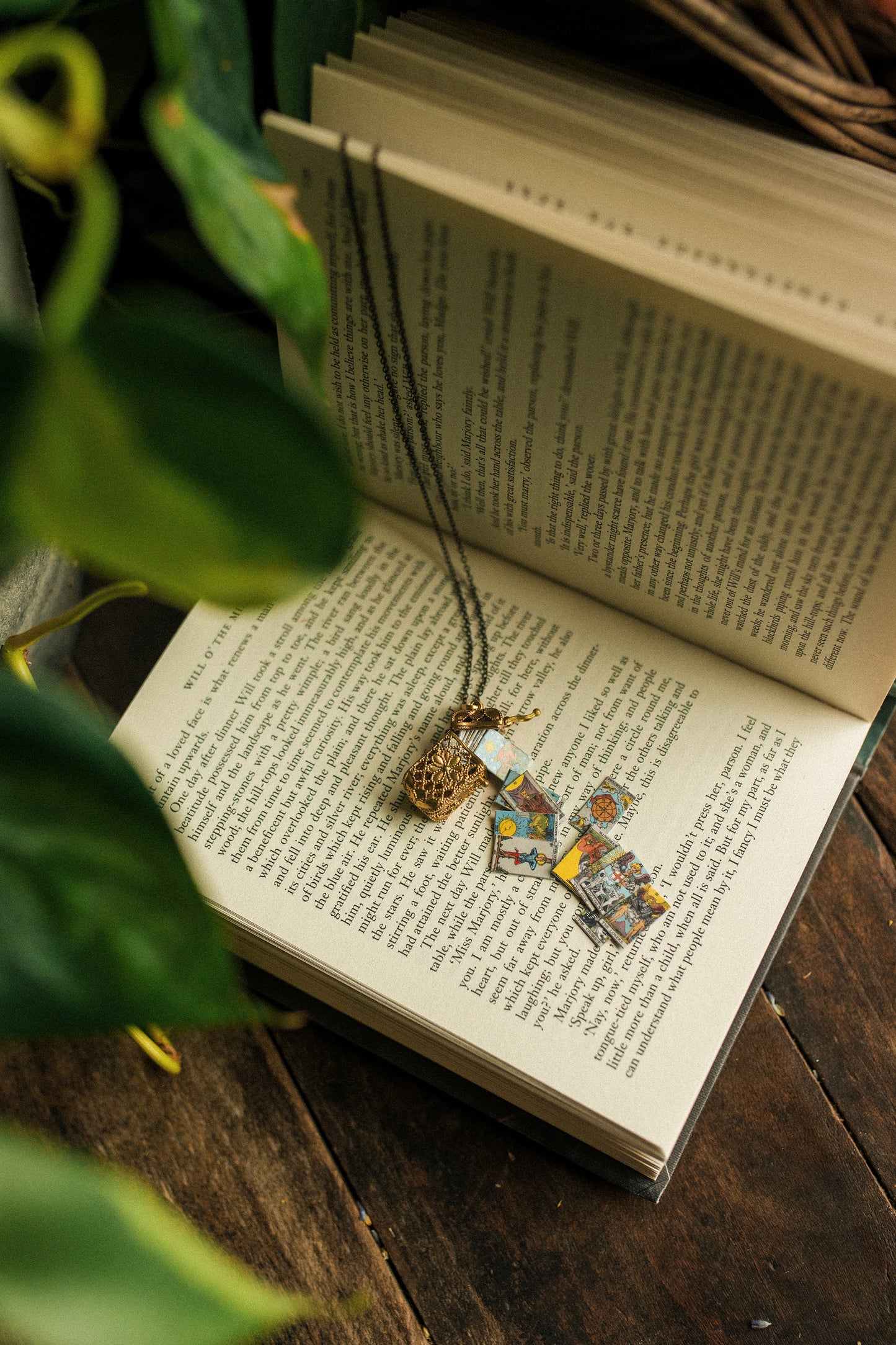 Tiny Tarot Necklace