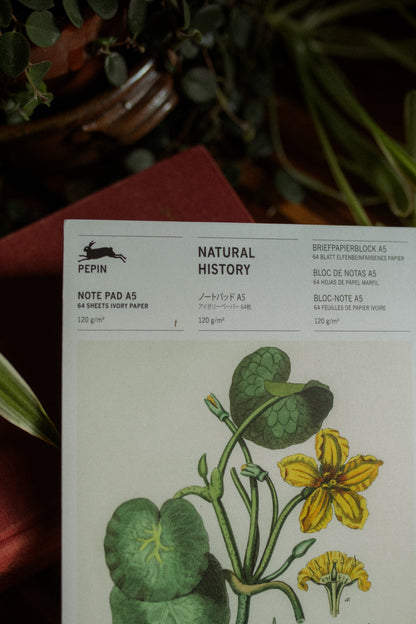 Natural History | A5 Note Pad & Writing Paper