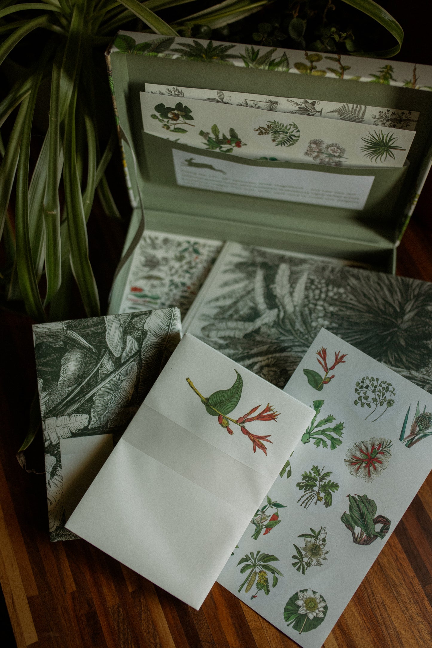 Botanical Letter Writing Set