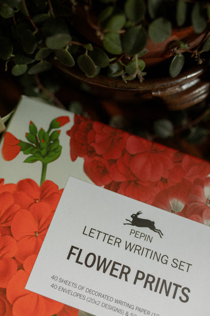 Flower Prints Letter Writing Set