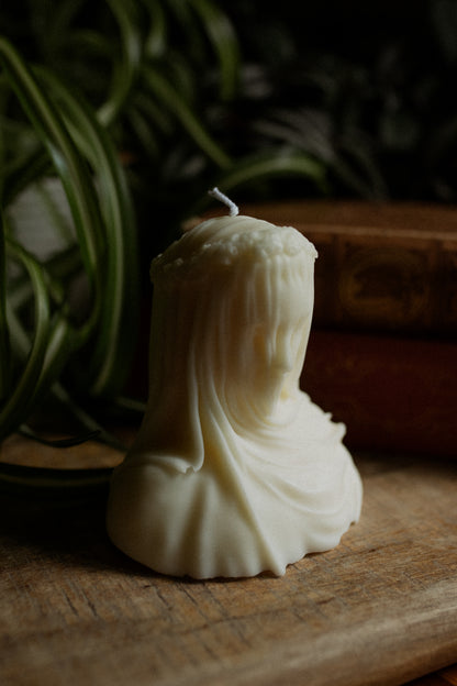 Veiled Woman | Pillar Candle