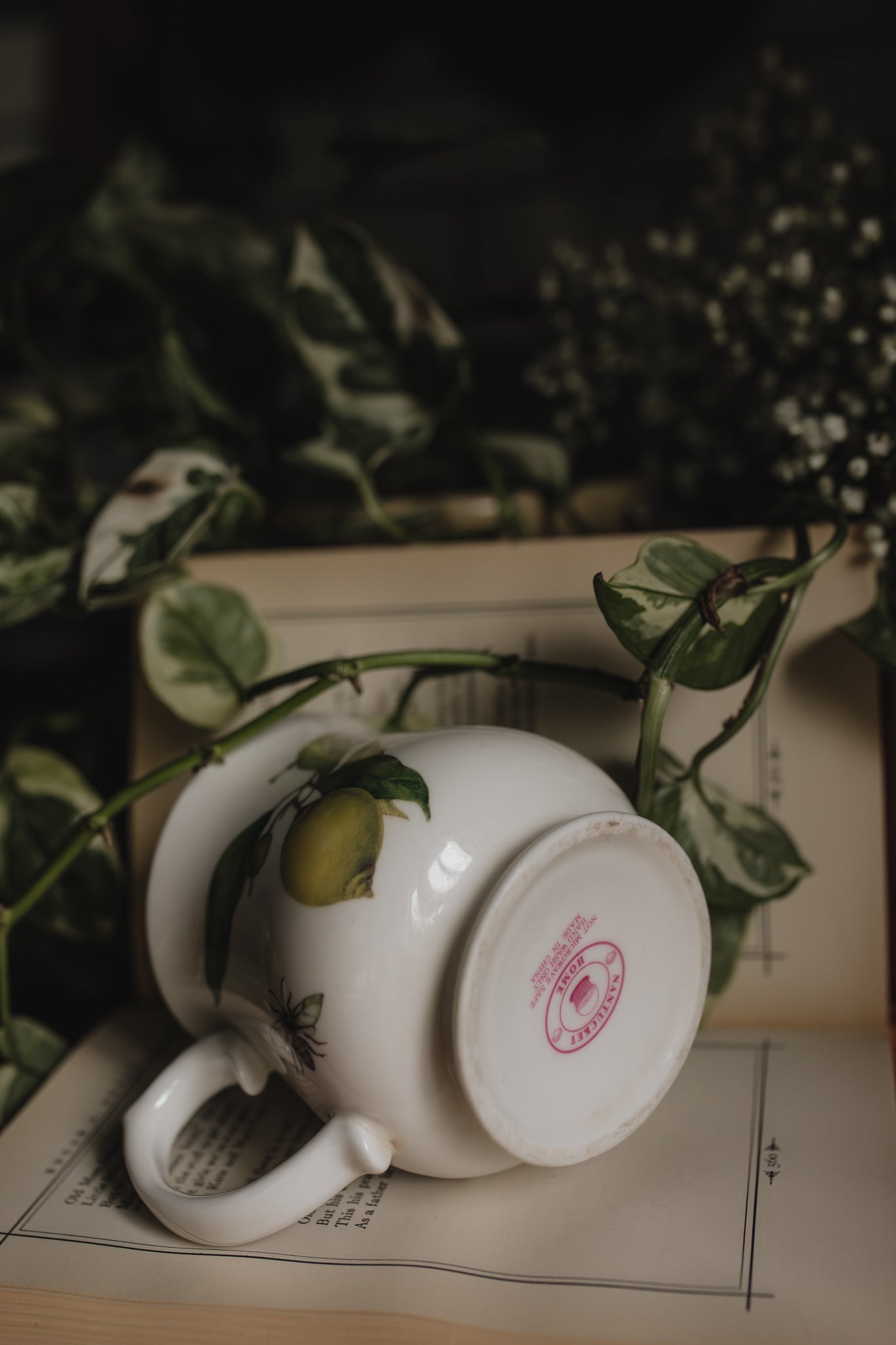 Nantucket Home Fruit & Bee Coffee Mug - Pre-Loved