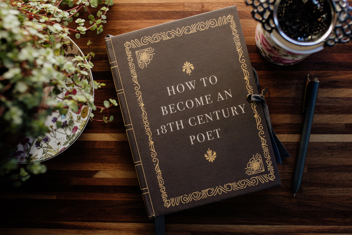 How To Become An 18th Century Poet: Hardcover Journal