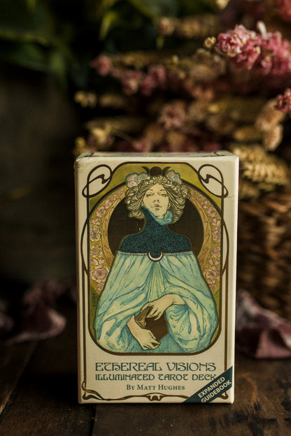 Ethereal Visions: Illuminated Tarot Deck