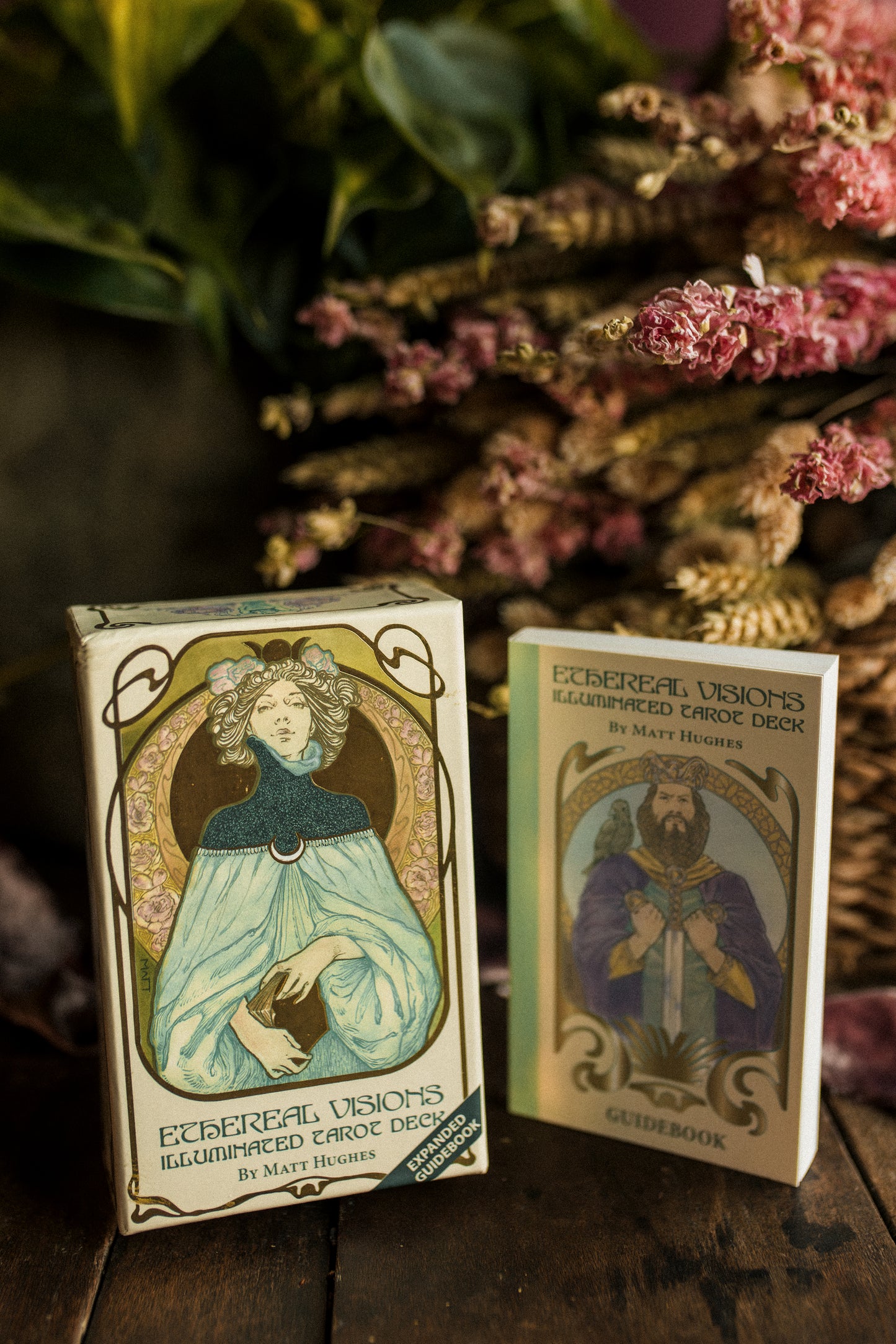 Ethereal Visions: Illuminated Tarot Deck